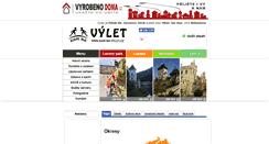 Desktop Screenshot of kam-na-vylet.cz